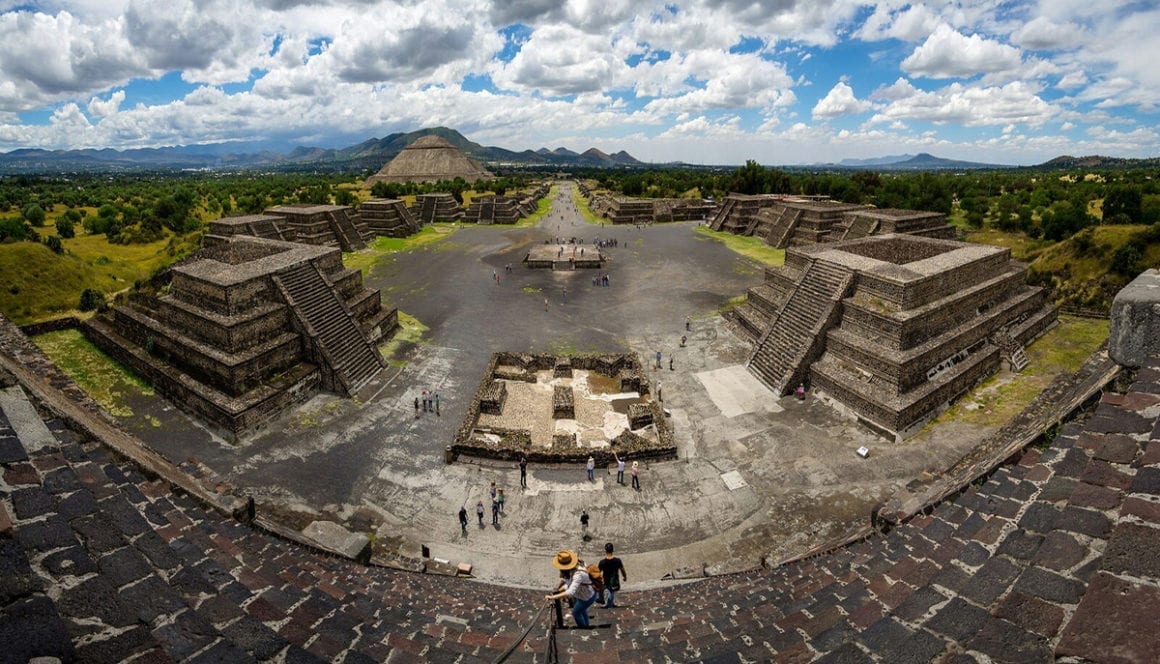 Teotihuacán principal Viva México