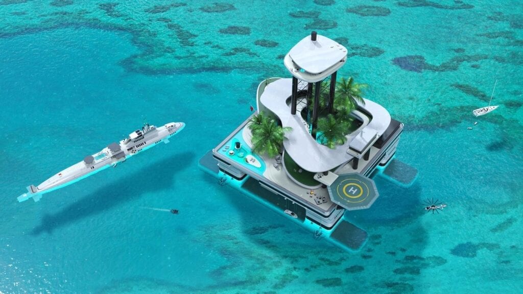 migaloo private submersible yachts designboom header