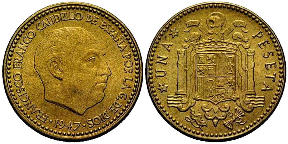 pesetas 1947 1