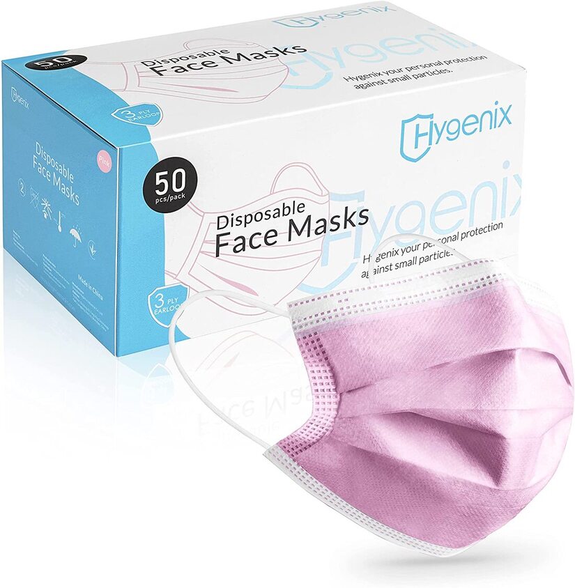 Disposable face masks