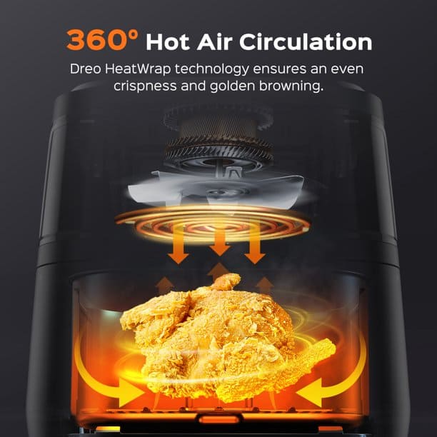 Dreo Air Fryer Hot