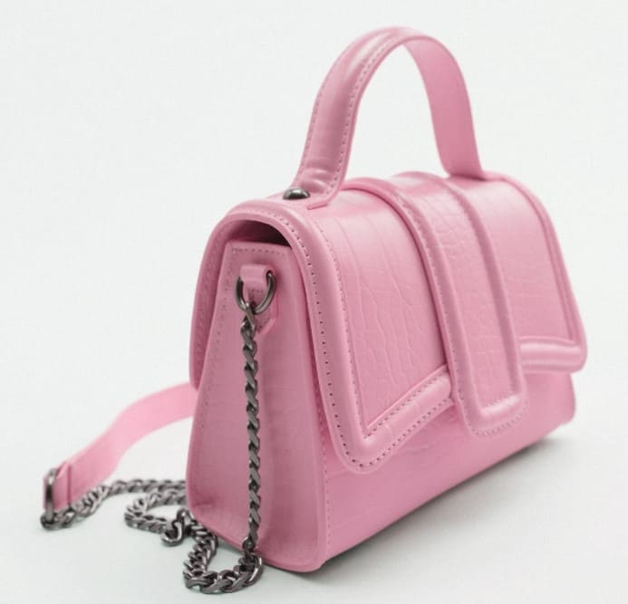 mini city bag zara pink