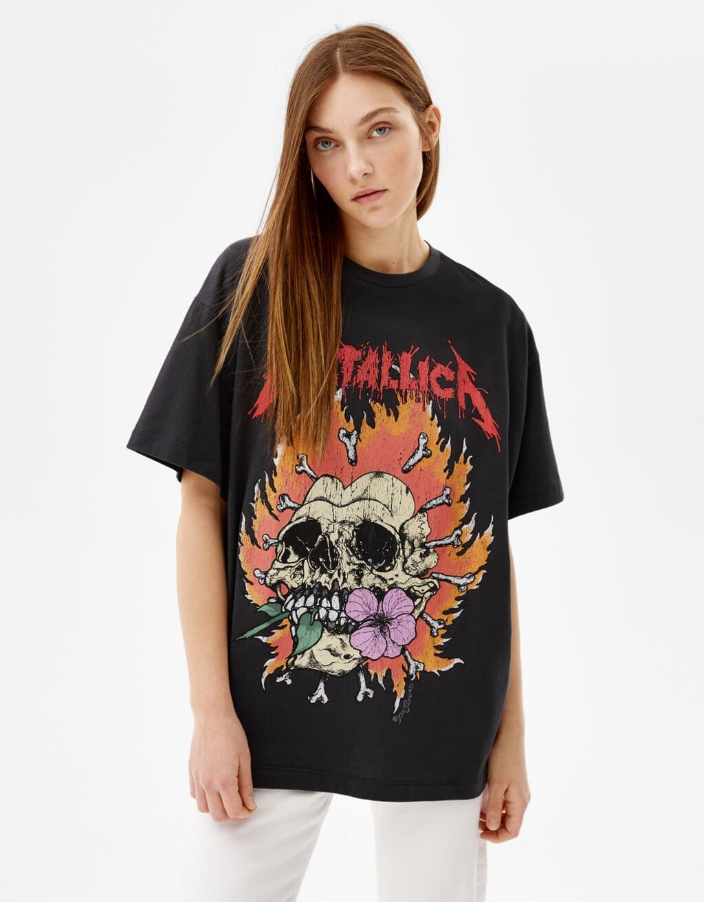 Camiseta manga corta print Metallica